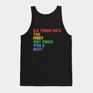 50 Years Ago The First Gay Pride Tank Top